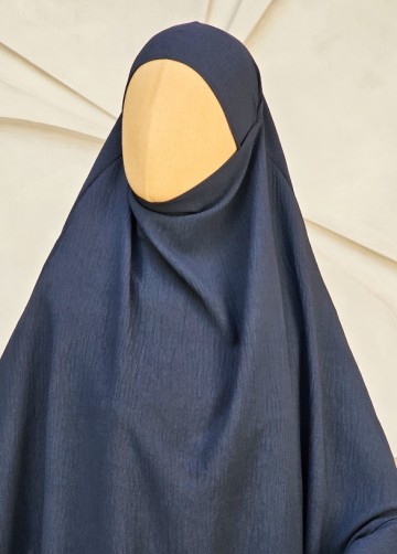 Khimar set safae navy 3