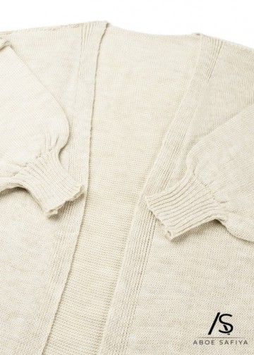 Kimono vest amira beige 2