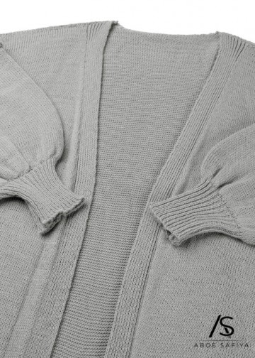 Kimono vest amira grijs 2