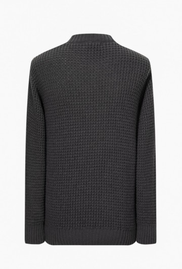 Knitted sweater antraciet van frilivin 2