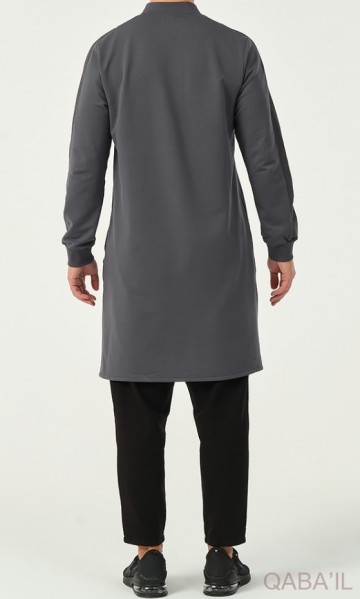 Kurta subtle antraciet van qabail 2