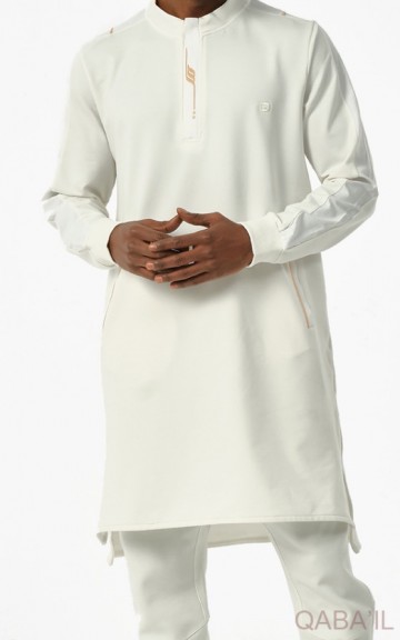 Kurta subtle ekru van qabail 2