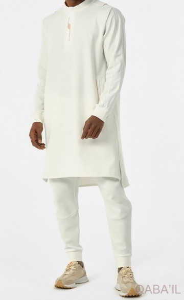 Kurta subtle ekru van qabail 3
