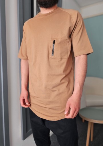 Lang t shirt technical camel van qawy 3