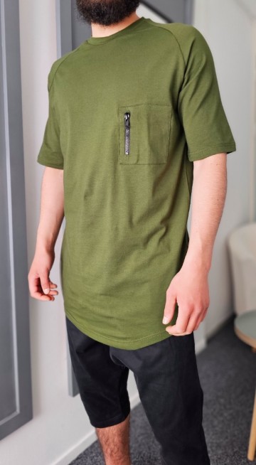 Lang t shirt technical groen van qawy 3