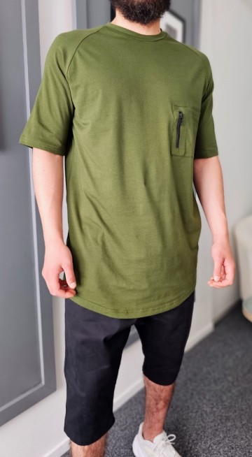 Lang t shirt technical groen van qawy 4