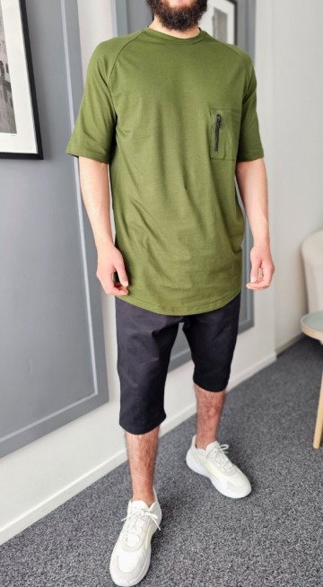 Lang t shirt technical groen van qawy 5