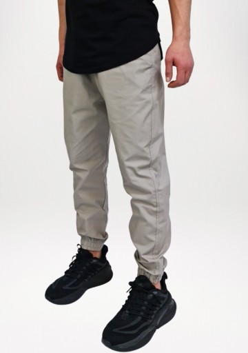 Lichtgrijze broek basic van al mirats 3