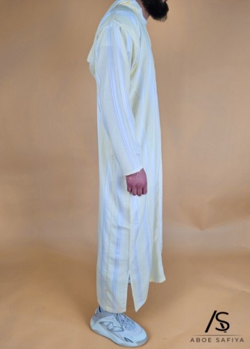 Marokkaanse djellaba marrakesh geel van rafiq 3