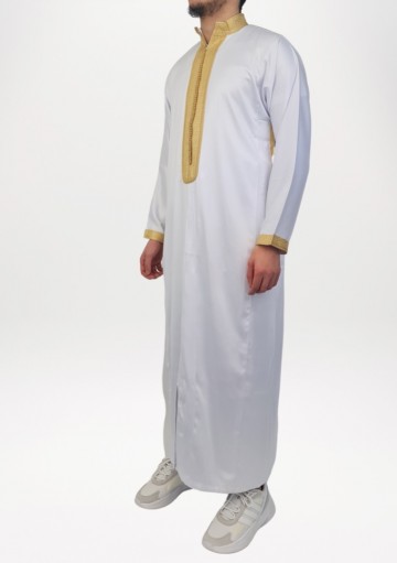 Marokkaanse kaftan meknes witgoud van rafiq 3