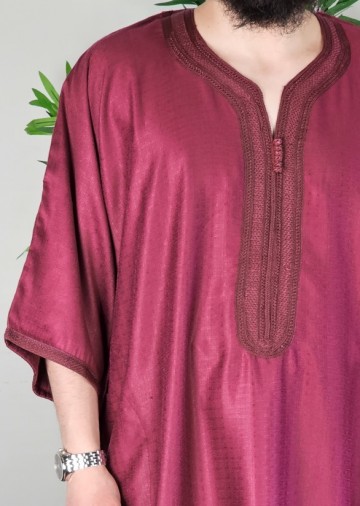 Marokkaanse kandora nador bordeaux van rafiq 3