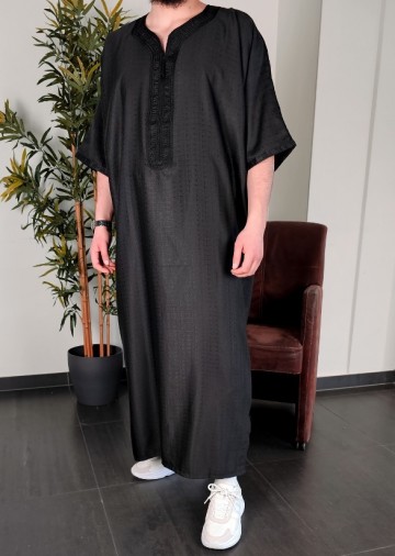 Marokkaanse kandora nador zwart van rafiq 2