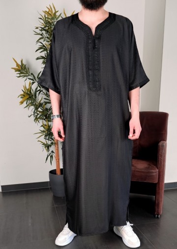 Marokkaanse kandora nador zwart van rafiq 3