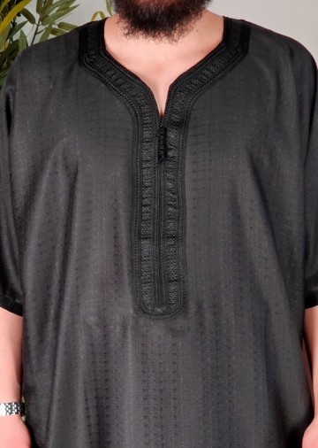 Marokkaanse kandora nador zwart van rafiq 4