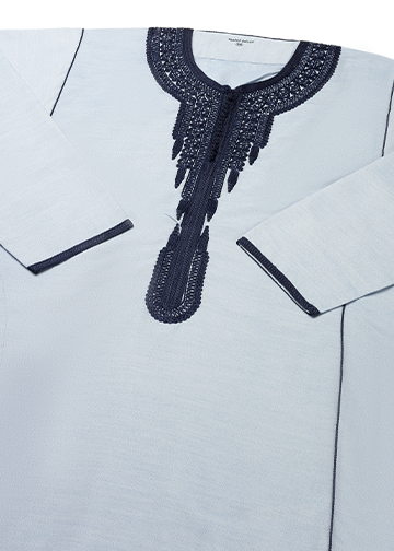 Marokkaanse Qamis Lichtblauw