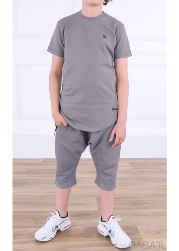 Nautik kids grijs van qabail