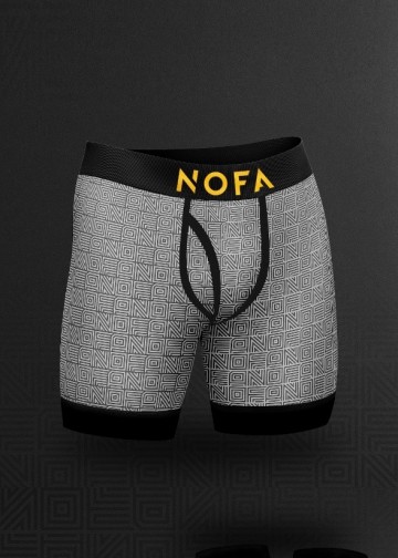 Nofa boxershort grijs