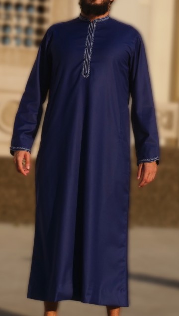 Qamis masaf navy   custom qamis 4