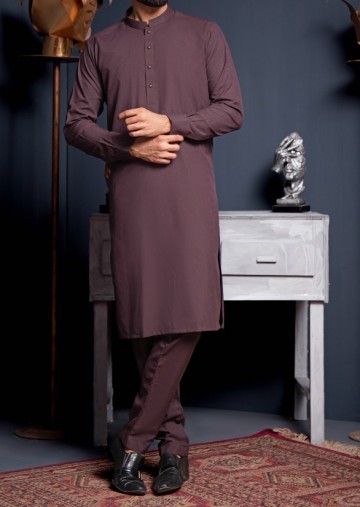 Salwar kameez classy pruim van bin rizwan