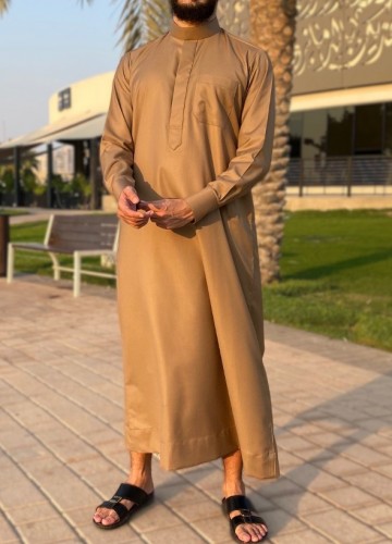 Saudi cashmere olijfbruin 2
