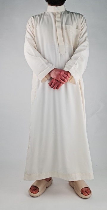 Saudi qamis riyadh creme 4