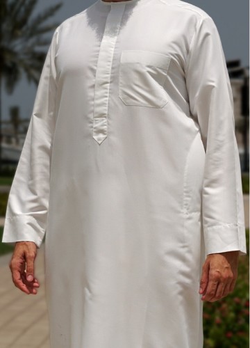 Platinum classic creme van custom qamis