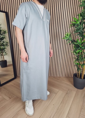 Kandora Saudi Comfort 19 Lichtblauw van Lshbon