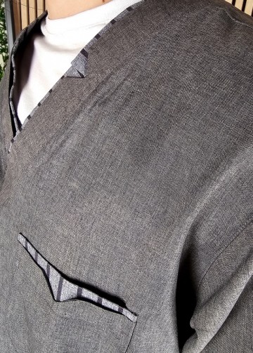 Kandora Saudi Comfort 27 Antraciet van Lshbon