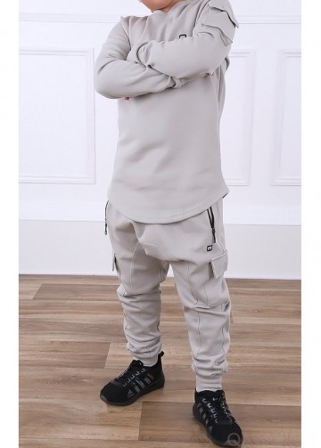 SchermafbeeldingaLichtgrijs Trainingspak Sniper voor Kids van Qaba'il (3-8 jaar)2023 10 19 om 105704