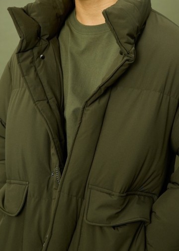 Groene Winterjas Puffer van Frilivin