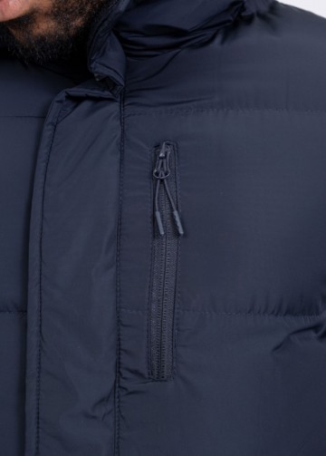 Navy Parka van Zayne Paris