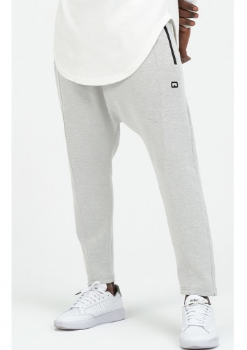 Lichtgrijze Harembroek City van Qaba'il