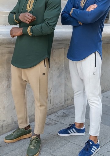 Beige Harembroek City van Qaba'il