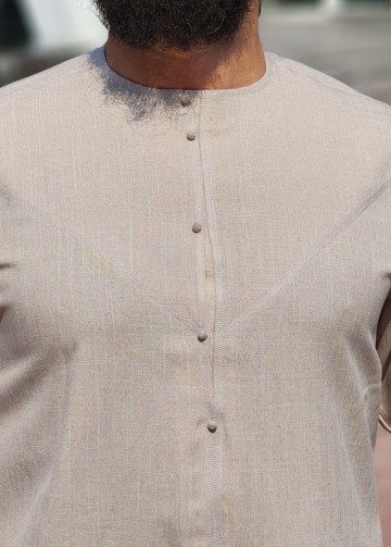 Emirati Beige Imperial van Custom Qamis