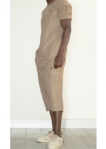 Zomeroutfit Taupe IGO van Qaba'il