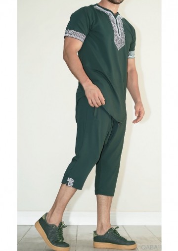 Zomeroutfit Etniz Groen van Qaba'il