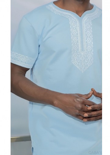 Zomeroutfit Etniz Babyblauw van Qaba'il