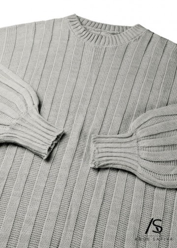 Sweater soumaya lichtgrijs 2