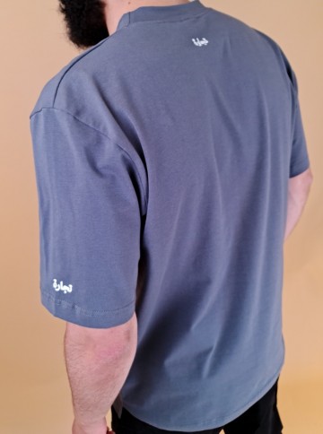 T shirt buysell antraciet van new herritage 3