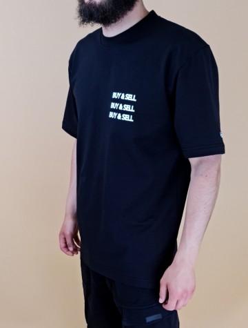 T shirt buysell zwart van new herritage 3