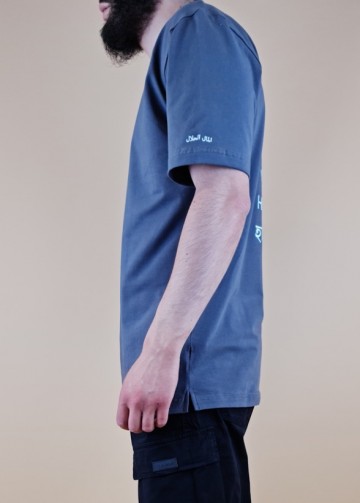 T shirt halal money antraciet van new herritage