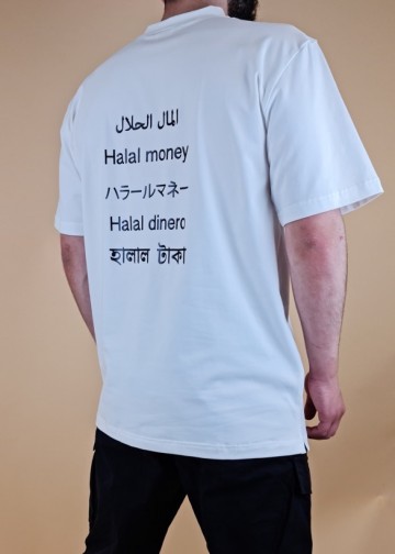 T shirt halal money wit van new herritage
