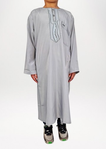 Thobe maghreb kids grijs 2