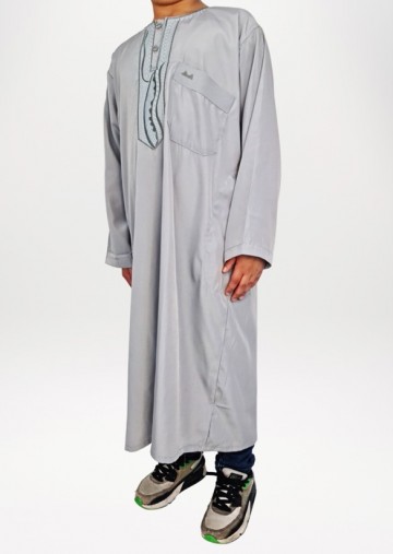 Thobe maghreb kids grijs