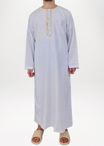 Thobe maghreb long wit