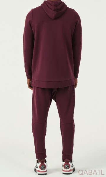 Trainingspak relax in bordeaux van qabail  3