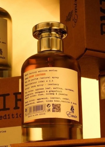 Warm leather factory edition emir van paris corner