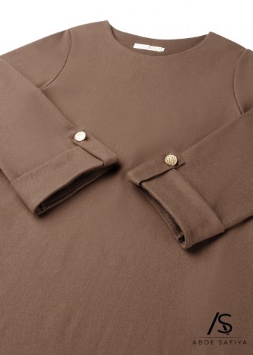 Winter abaya asiya bruin 2